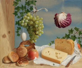 CG MOW Lodewijk Bruckman A palette for taste and colour 1984 60x50 olieverf ©HB @7360 8bit 300dpi